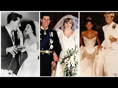 Top 5 Most Beautiful Celebrity Wedding Dresses Ever (1950s–1990s)