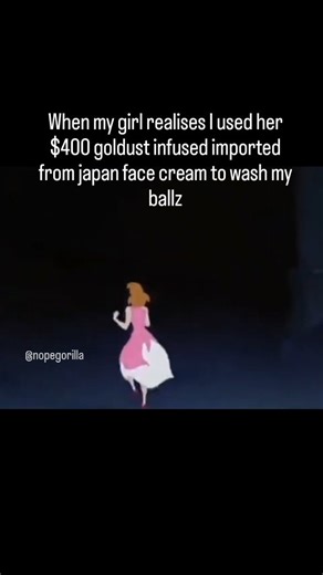 Gorilla Shmorilla on Instagram: "Cinderella is a 1950 Disney animated classic based on the European folktale. The story follows a mistreated young woman whose kindness and resilience are rewarded through magic, transformation, and a royal invitation, shaping the modern fairy-tale princess archetype. #dank #memes #darkhumor #cosmetics #beauty"