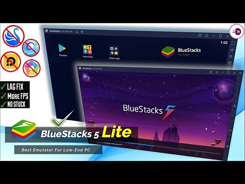 BlueStacks 5 Lite - The Best Android Emulator For Low-End PC | 4GB/8GB RAM PC, Without Graphics Card
