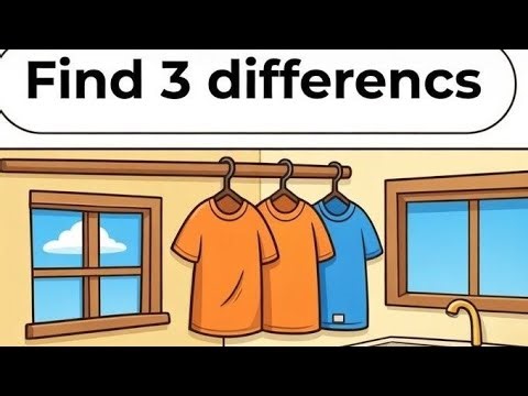 🧠 Find #3 different | 99% Fail This Puzzle