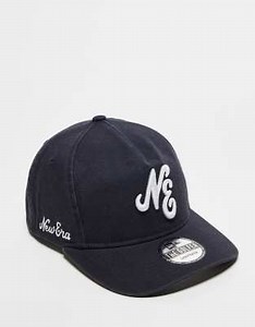 New Era script logo golfer unstructured cap in black | ASOS