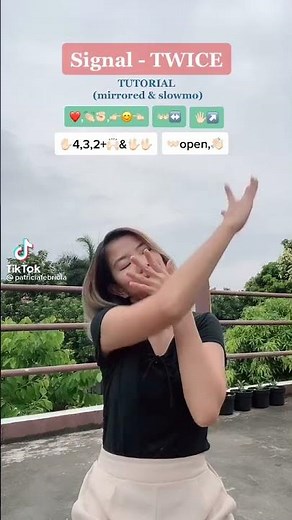 Kpop dance tutorial ❣️ ( "Signal" by TWICE )
