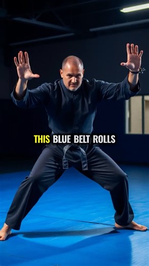 Blue Belt Who Thinks Every Roll Is a Highlight Reel Audition 😂🥋 He performs. He poses. He fails spectacularly. Classic blue belt energy. #bjjhumor #bluebeltlife #bjjcomedy #jiujitsu #bjjmemes | Choke & Shut Up