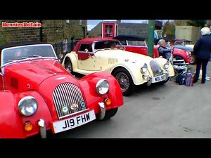 Morgan Sports Car Club at the Crich Tramway Museum