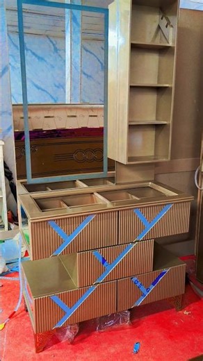 LED touch mirror vanity #short #shortsfeed