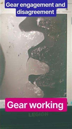 Gear engagement and disengagement (macroscopic view)