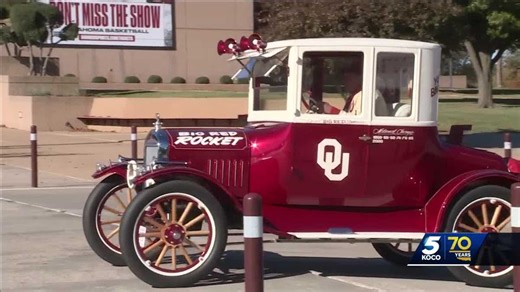 OU superfan’s Big Red Rocket brought back to life