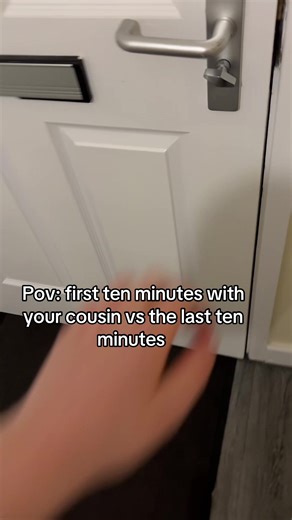 First ten minutes with your cousin vs the last ten minutes #fyp #lukabrothers #viralvideos #UK #fy