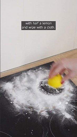 How to clean an induction cooktop quick?