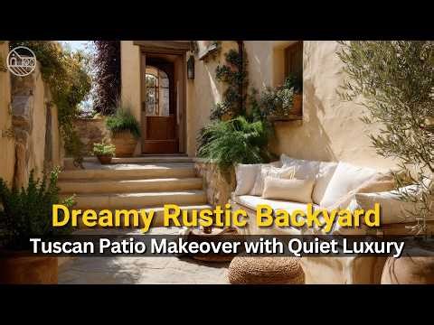 Tuscan Patio Design Ideas: Rustic Luxury Design for Your Backyard Oasis