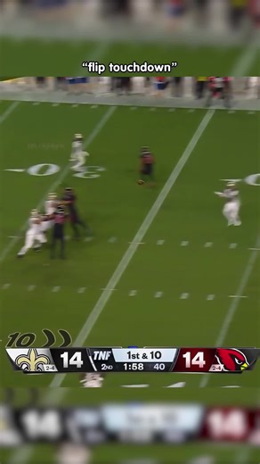 Flip Touchdown #nfl #nfltiktok #footballtiktok #nflfootball #football