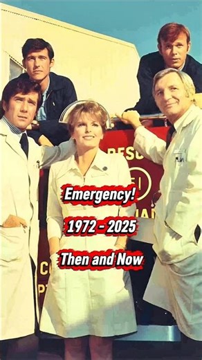 Emergency! Cast Transformation – From 1972 to Today #shorts #america #nostalgia