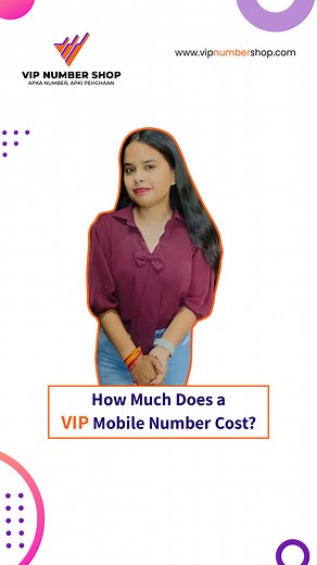 How much does a VIP mobile number cost? Watch this to find out! ....