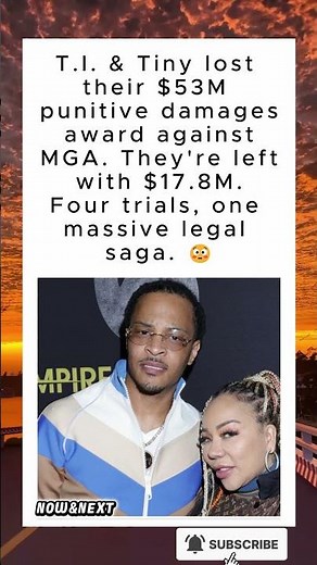 T.I. & Tiny Lose $53M OMG Dolls Ruling 😳 | #shorts #TinyHarris #mga