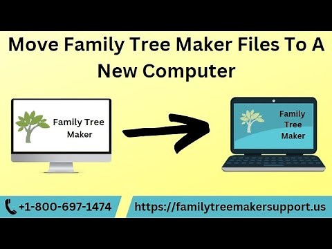 How To Move Family Tree Maker 2019 To A New Computer | How To Transfer FTM 2019 To A New Computer