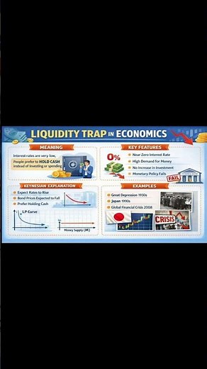 Liquidity Trap in Economics | Meaning, Features & Diagram Explained