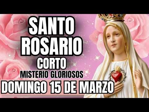 EL SANTO ROSARIO CORTO DE HOY – 🌹 MISTERIOS GLORIOSOS🌹 ORACIÓN A LA VIRGEN MARÍA