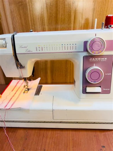 Janome Limited edition heavy duty electric. 80k • sewing made easy • sews straight, zigzag, tricot zigzag, feathers and a few more stitches • it have four steps button hole • capable of doing the inner and outer weaving with the zigzag stitch • have needle position for your straight stitch • it’s fast • Automatic bobbin winder • reverse made with a button • capable of using twin needle Available at 210 Lagos Abeokuta express way opposite danco filling station close to Iyana Ipaja / message 08147