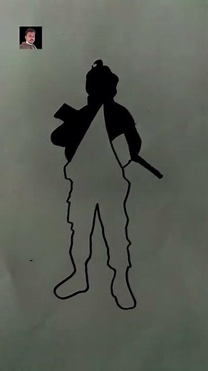 How to Draw Army Soldiers Easy | Soldier Drawing Step by Step Wite Marker