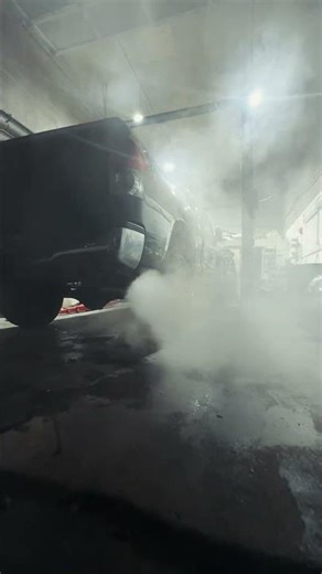 Toyota Tundra 2010. After Rebuild Coolant Burn
