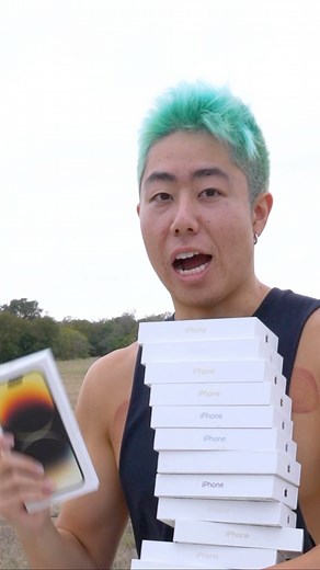 ZHC on Instagram: "The person that didn’t subscribe 💀 Giving iPhones to subscribers #iphone"