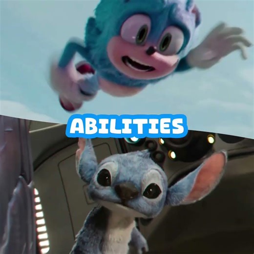 Sonic VS Stitch (Live Action) #sonic #sonicthehedgehog #stitch #1vs1
