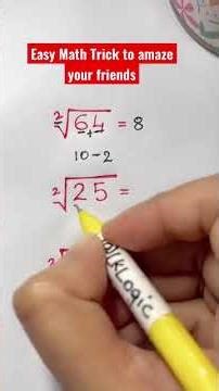 Easy Math Tricks to Find Squares Quickly