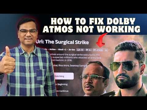 🚫 Dolby Atmos Not Working? 😱 Right Settings! for TV & Soundbar🔥