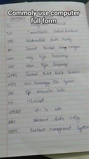 computer full form # ic icp and others computer full form most important