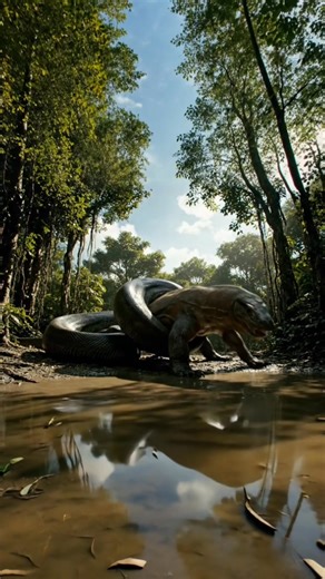 #komodo #anaconda #amazon #sucuri #gigante #fight | Rudy Guntara