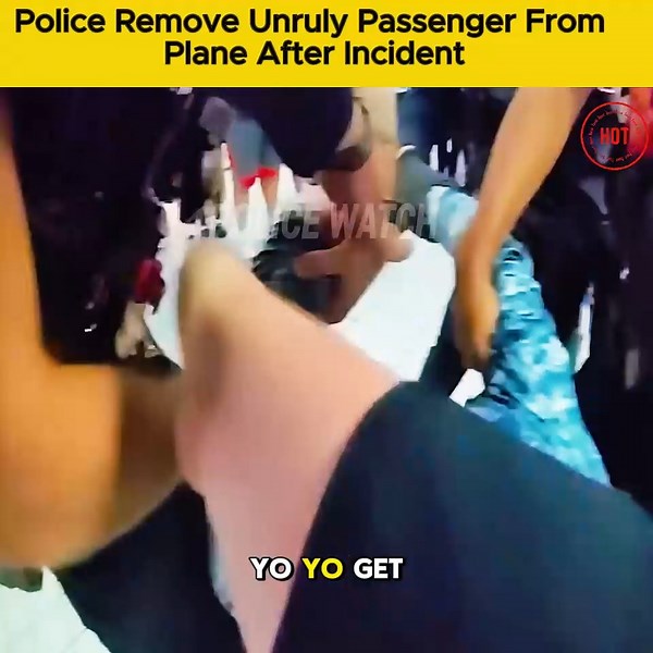 Police Remove Unruly Passenger From Plane After Incident #cops #TyrantCops #Karen #Bodycam #audits | Cops Camera