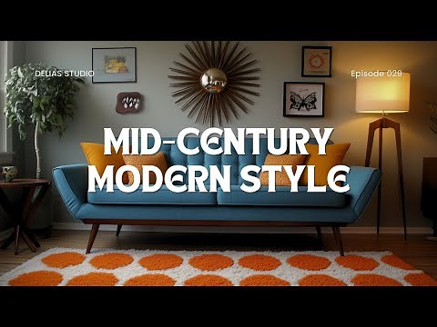 Mid-Century Modern Home Decor Trends You NEED to Know