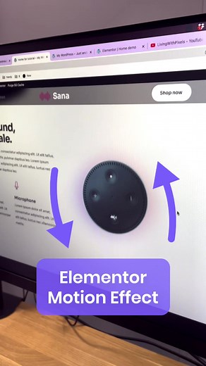 Creative Rotating Effects in Elementor | Web Design Tutorial