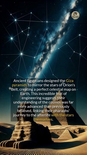 1.5K views · 17 reactions | The Giza pyramids may have been a terrestrial map of the stars. | Mysteries Knowledge | Facebook