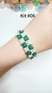 103K views · 2K reactions | $11.6 for Peacock-Inspired Beaded Bracelet DIY Kit. With Full Tutorial. Click the link for more info. https://ifcraftorium.com/products/diy-peacock-inspired-beaded-bracelet #diy #diyprojects #handmade #handmadejewelry #crafts #tutorial | Craftorium | Facebook