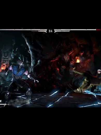 Mortal Kombat XL - Sub Zero vs Shinnok - Fighting Scene