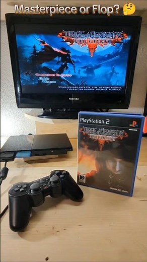 This game divided everyone!💥 Final fantasy dirge of cerberus. #FinalFantasyVII #RetroGaming #PS2