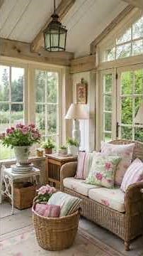 Charming Country Farmhouse Interior Decor Ideas You’ll Love. #countrycottagedecor