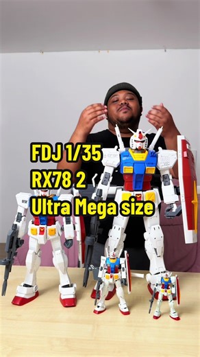 FDJ 1/35 RX78-2 Ultra Mega Size Gundam Showcase | Gunpla Malaysia