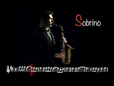 WHAT A WONDERFUL WORLD - LOUIS ARMSTRONG - (SOBRINO SAX COVER WITH SHEET MUSIC)