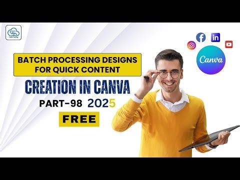 Batch Processing Designs for Quick Content Creation In Canva || 2025
