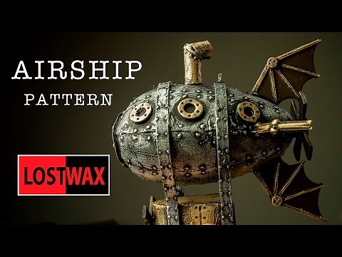 How to Make a Steampunk Airship Christmas Tree Decoration