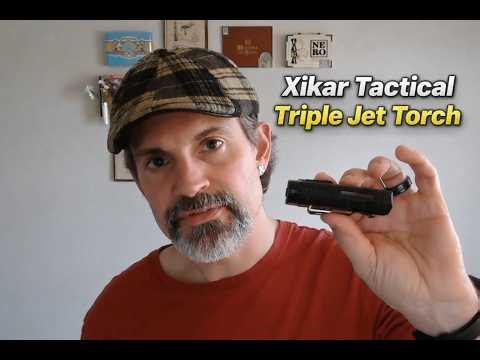 Xikar Tactical Triple Jet Torch — Rugged Power in Your Pocket