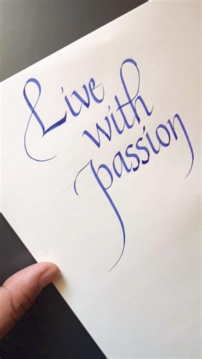 Calligraphy with italic script | comment your name #calligraphy #artist