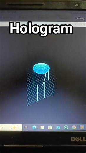 hologram #coding #python #pythonprogramming #graphics #hologram