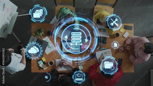 Data recovery icons show backup, data recovery process, and secure restoration. Data recovery ensures system reliability, data recovery protection, and information access. Funnel