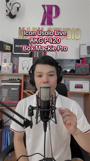 Icon Usolo Live: Exploring AKG P420 and Mackie Pro