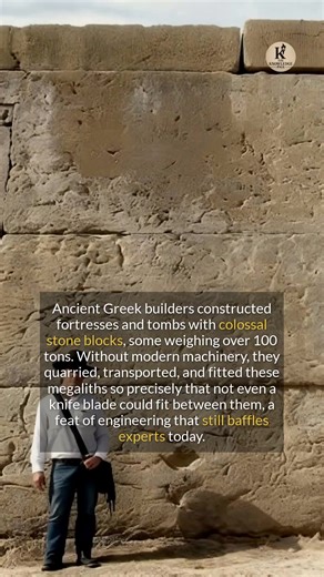 2.4K views · 32 reactions | The engineering genius of the megalithic builders in Greece. | Knowledge | Facebook