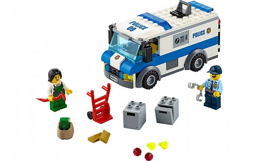 乐高 LEGO 60142 城市系列 抢劫运钞车 2017速拼评测