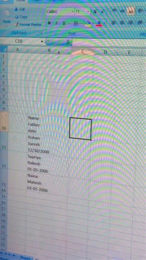 #Excel में एक ही cell multiple line को अलग-अलग कॉलम में करने का तरीका